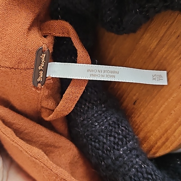 Free People rust / caramel coat Fits Small To Med - Picture 6 of 9
